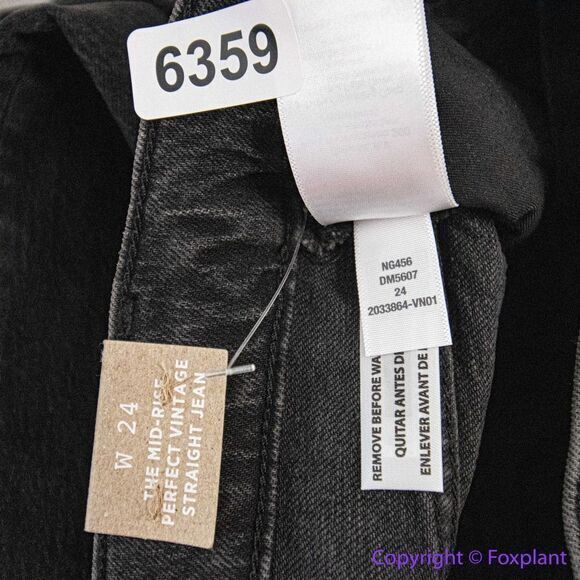 NEW Madewell The Mid-Rise‎ Perfect Vintage Straight Jean in Rosella Wash, 24 - Picture 16 of 16
